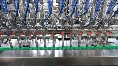 Línea de producción para el llenado de salsas