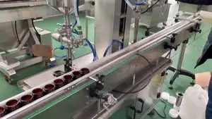 Llenadora de pistón de un cabezal