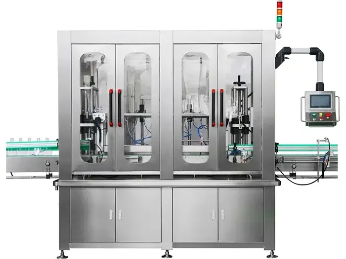 Enjuagadora de botellas automática