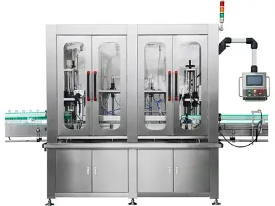 Enjuagadora de botellas automática