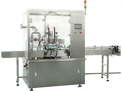 Llenadora monobloque automática