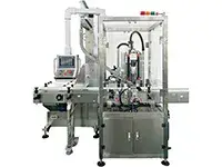 Taponadora automática de un cabezal