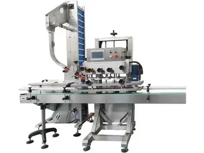 Taponadora automática de husillo
