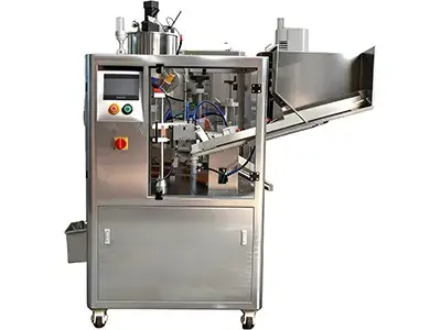 Llenadora y selladora de tubos automática